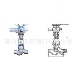 鑄鋼電動(dòng)焊接截止閥J961Y